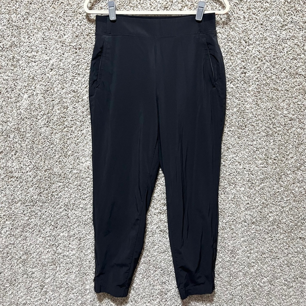 Athleta Joggers Women's 6 Black Brooklyn Heights High Rise Pants
